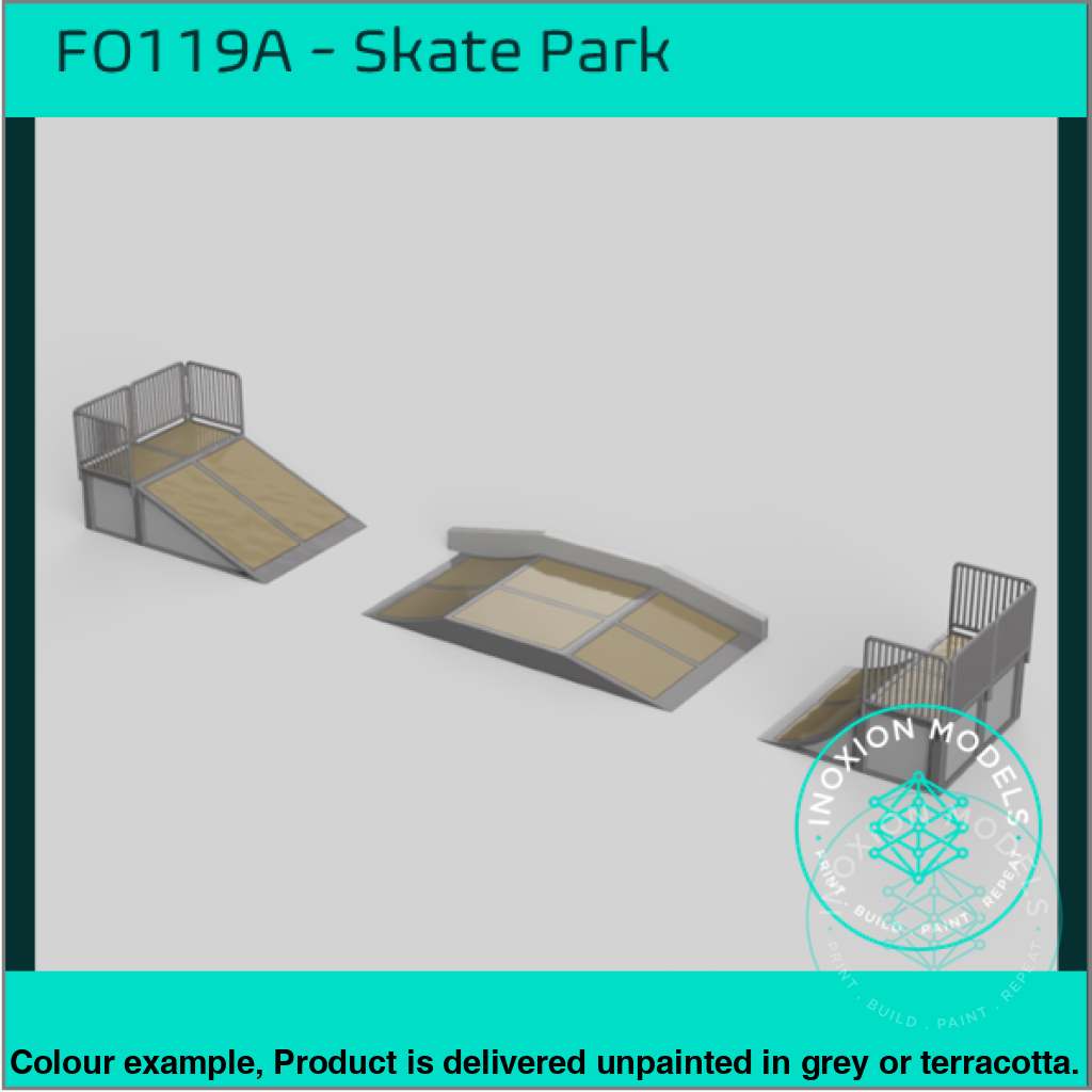 FO119A – Skate Park OO/HO Scale