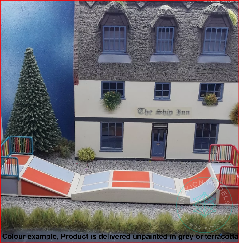 FO119A – Skate Park OO/HO Scale