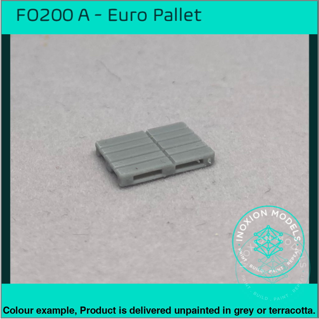 FO200A – 10x Euro Pallets OO/HO Scale