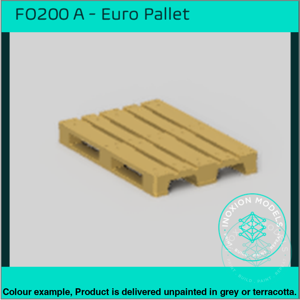FO200A – 10x Euro Pallets OO/HO Scale