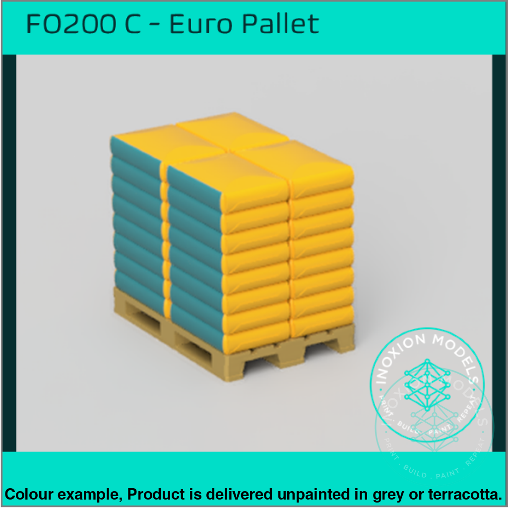 FO200C – Euro Pallets OO/HO Scale