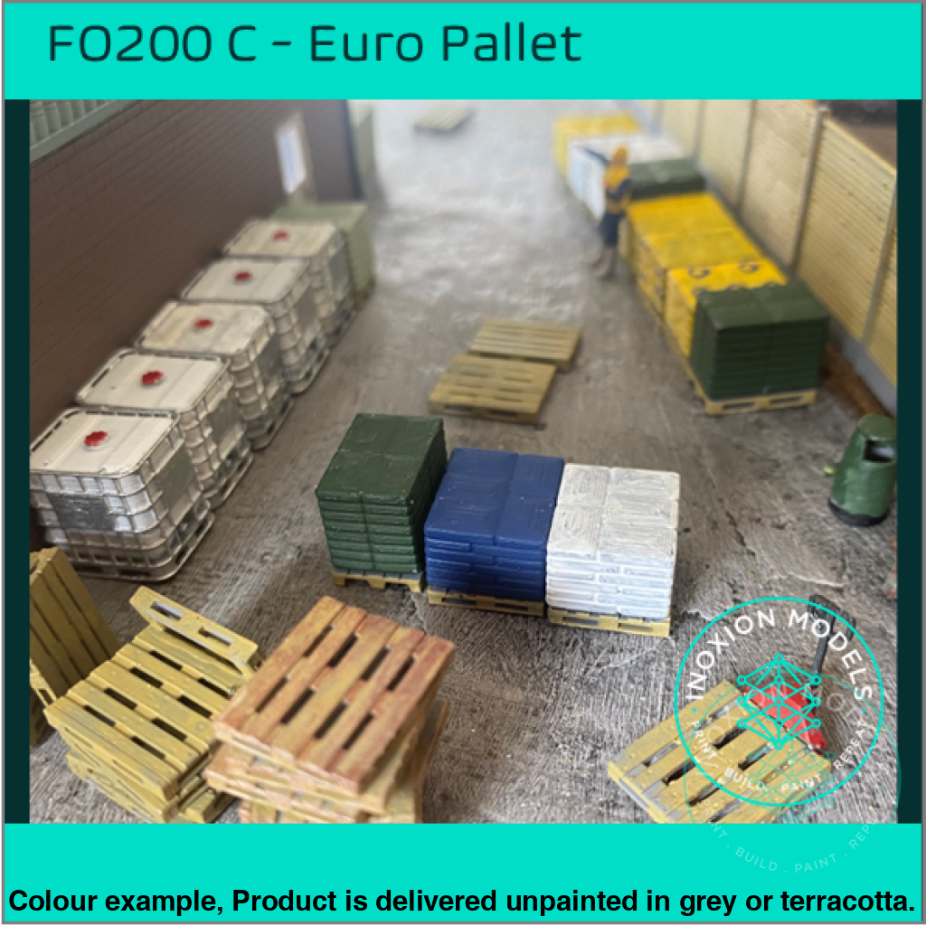 FO200C – Euro Pallets OO/HO Scale