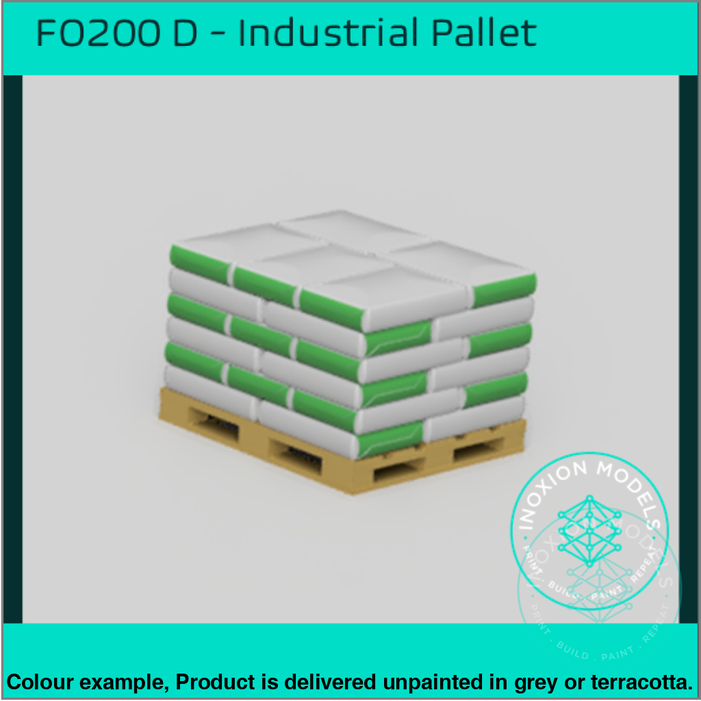 FO200D – Industrial Pallets OO/HO Scale