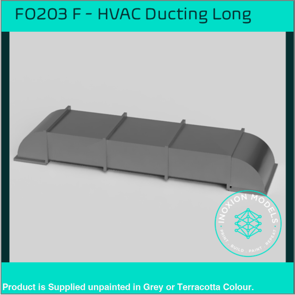 FO203 F – HVAC Ducting Long OO/HO Scale