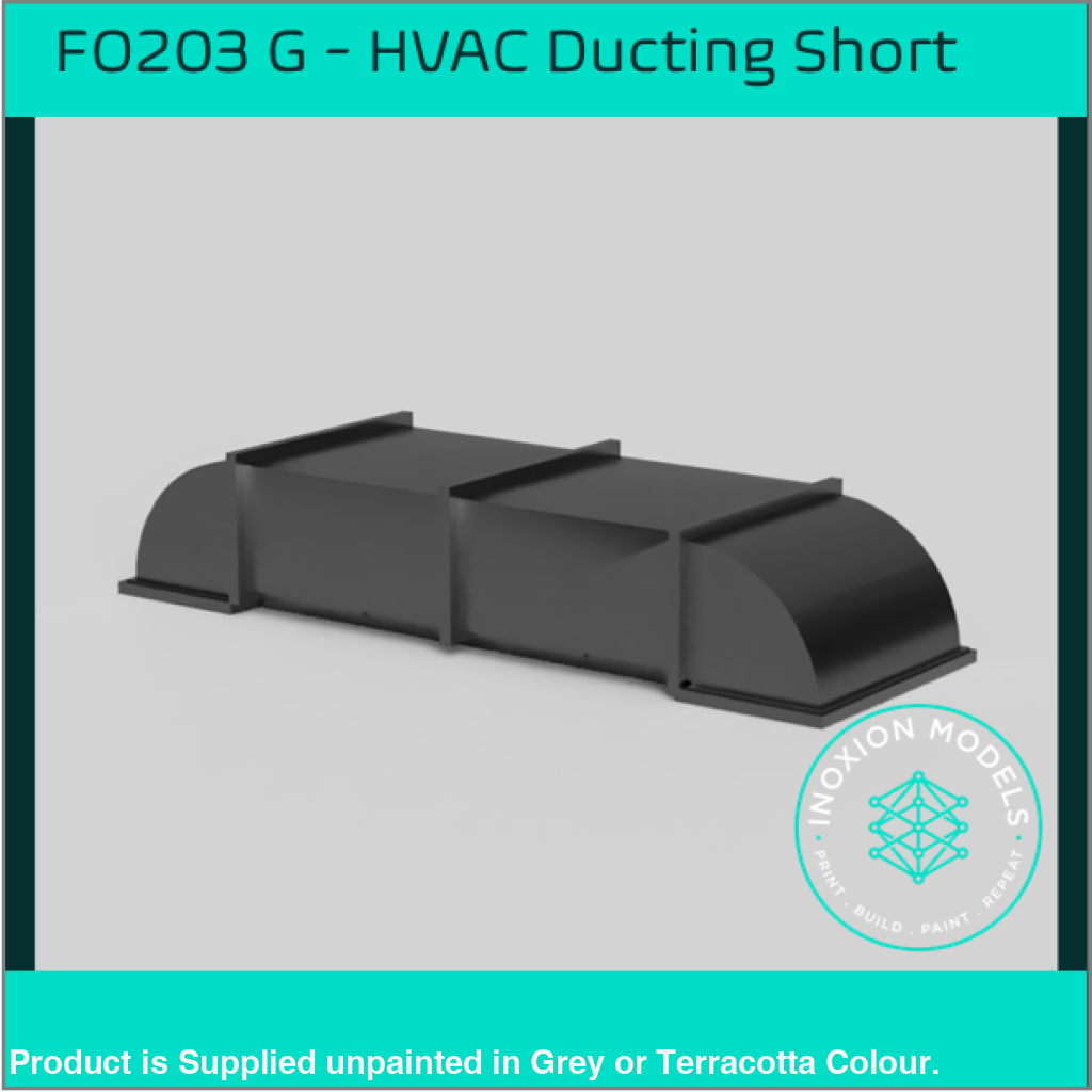 FO203 G – HVAC Ducting Short OO/HO Scale