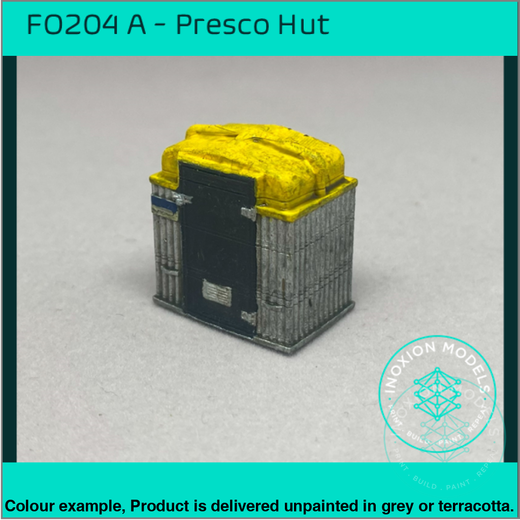 FO204A – Presco Hut 6'x4' OO/HO Scale