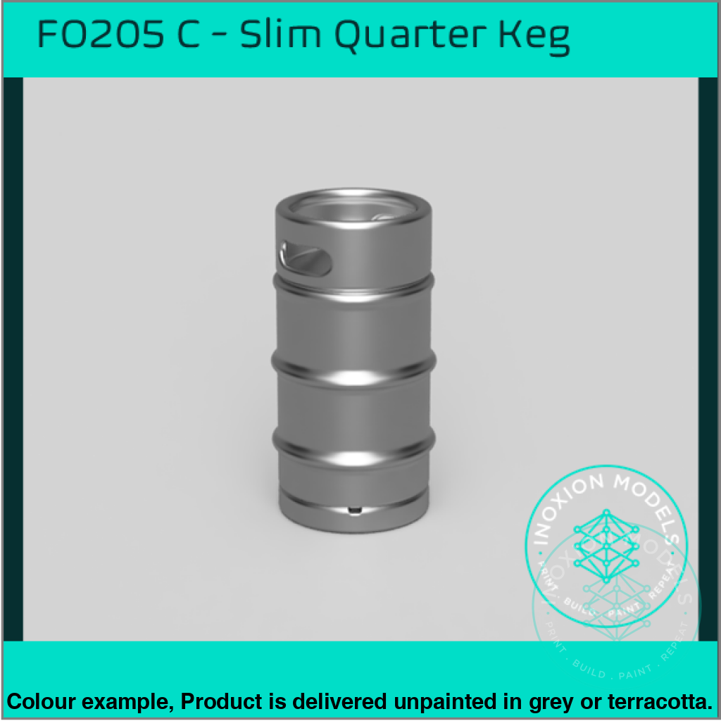 FO205C – Slim Quarter Keg OO/HO Scale