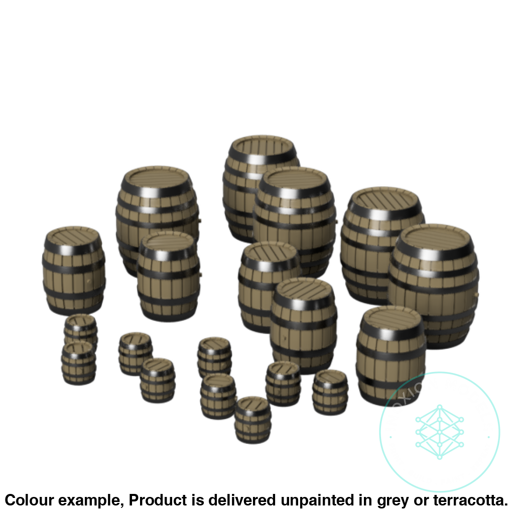 FO207A – Barrels OO/HO Scale