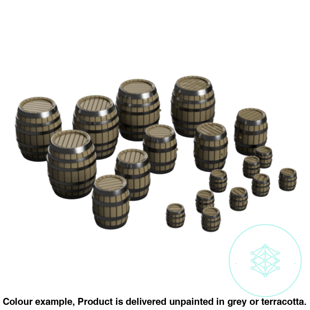 FO207A – Barrels OO/HO Scale