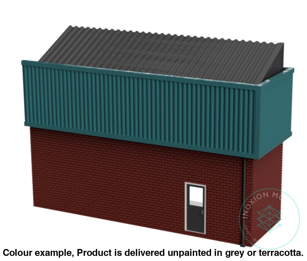 FO212A – Low Relief Industrial Building OO/HO Scale