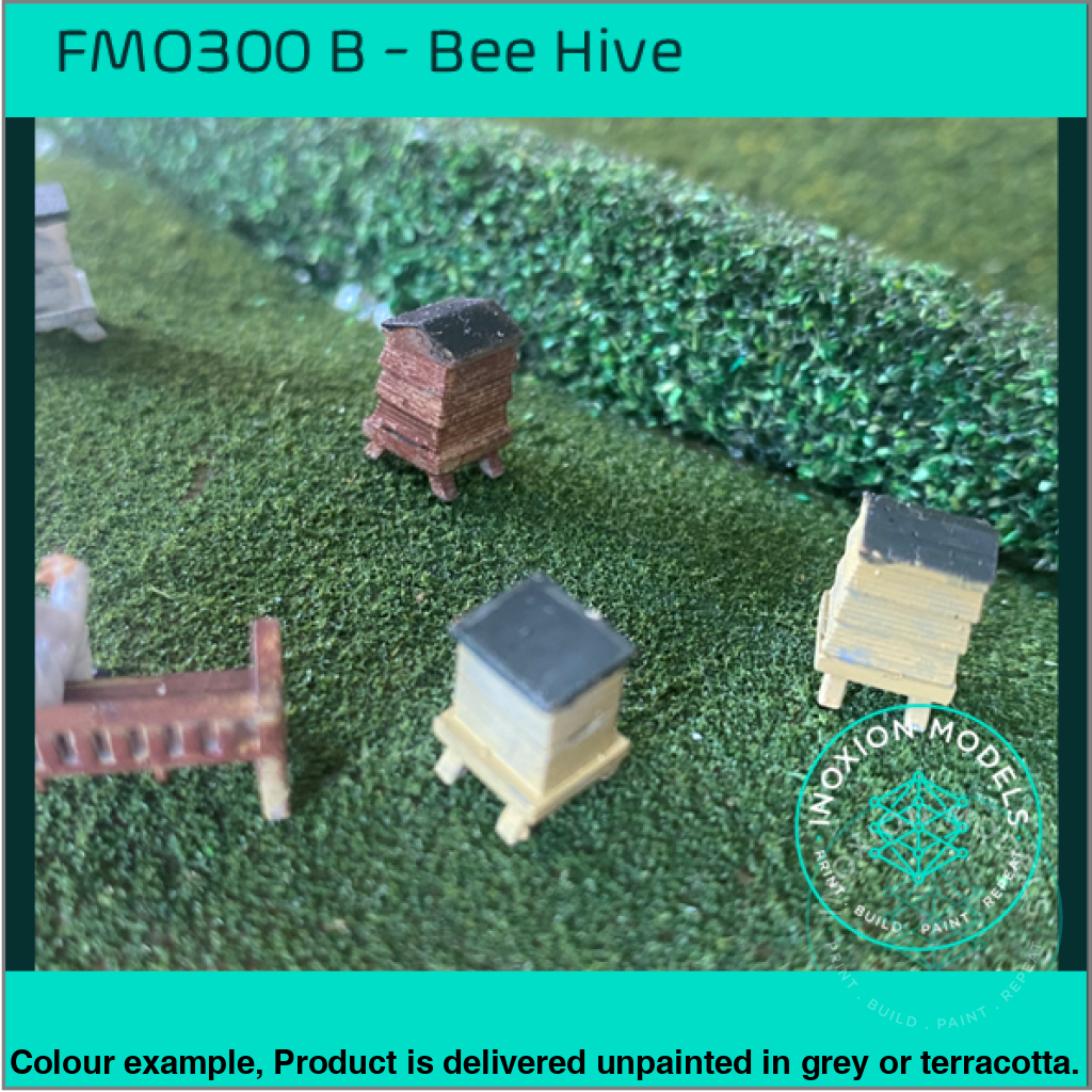 FO300B – Louvered Beehives OO/HO Scale