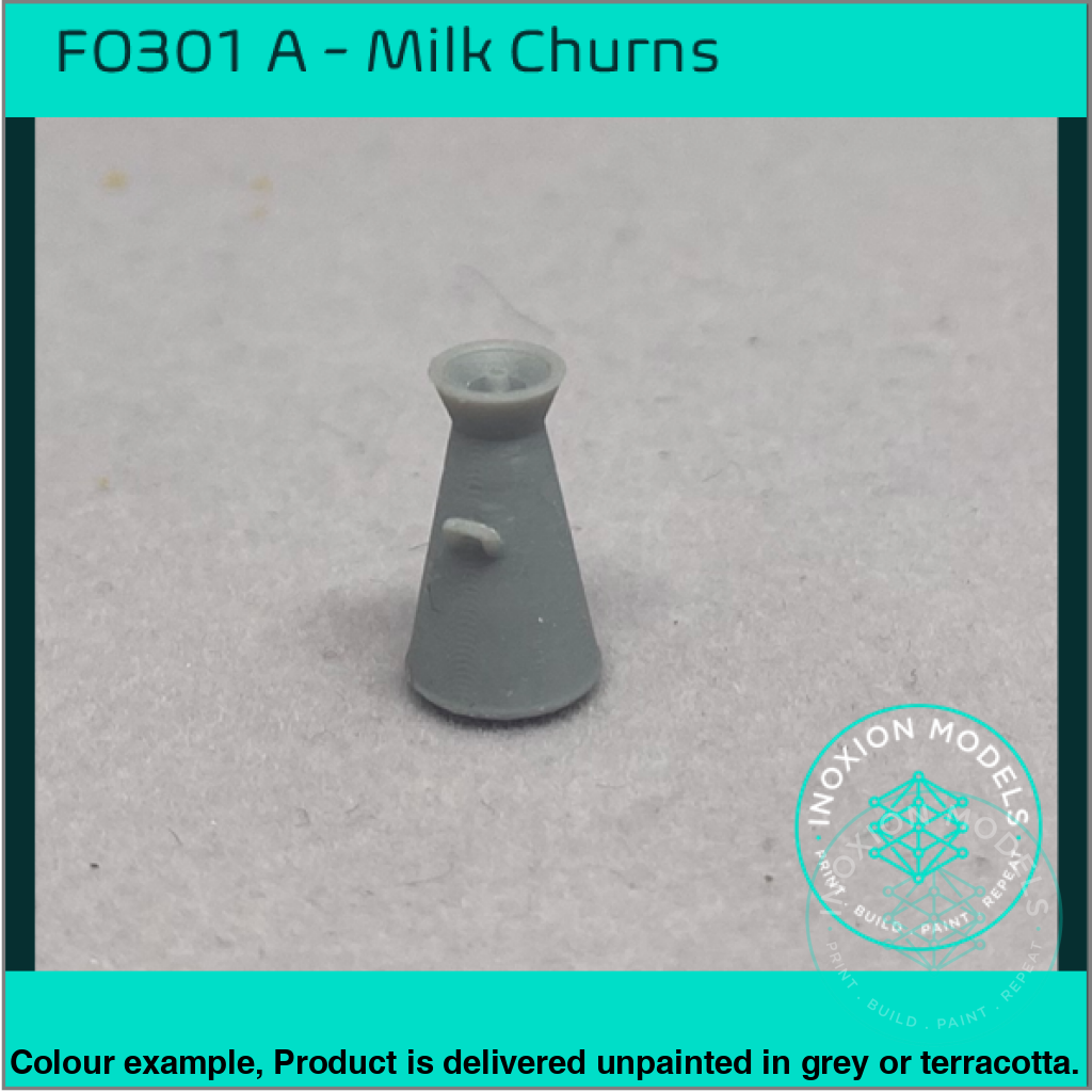 FO301A – 17 Gallon Milk Churns OO/HO Scale
