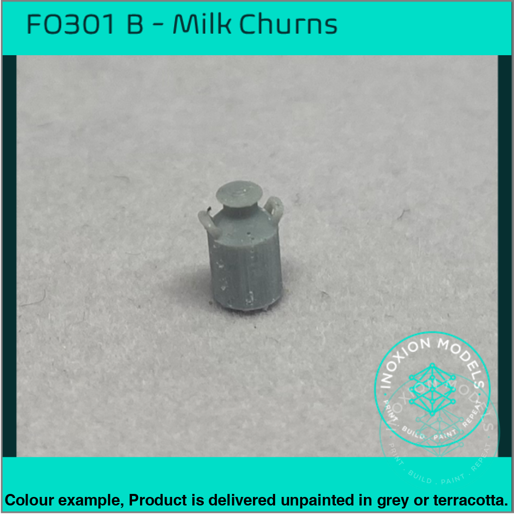 FO301B – Small Milk Churns OO/HO Scale