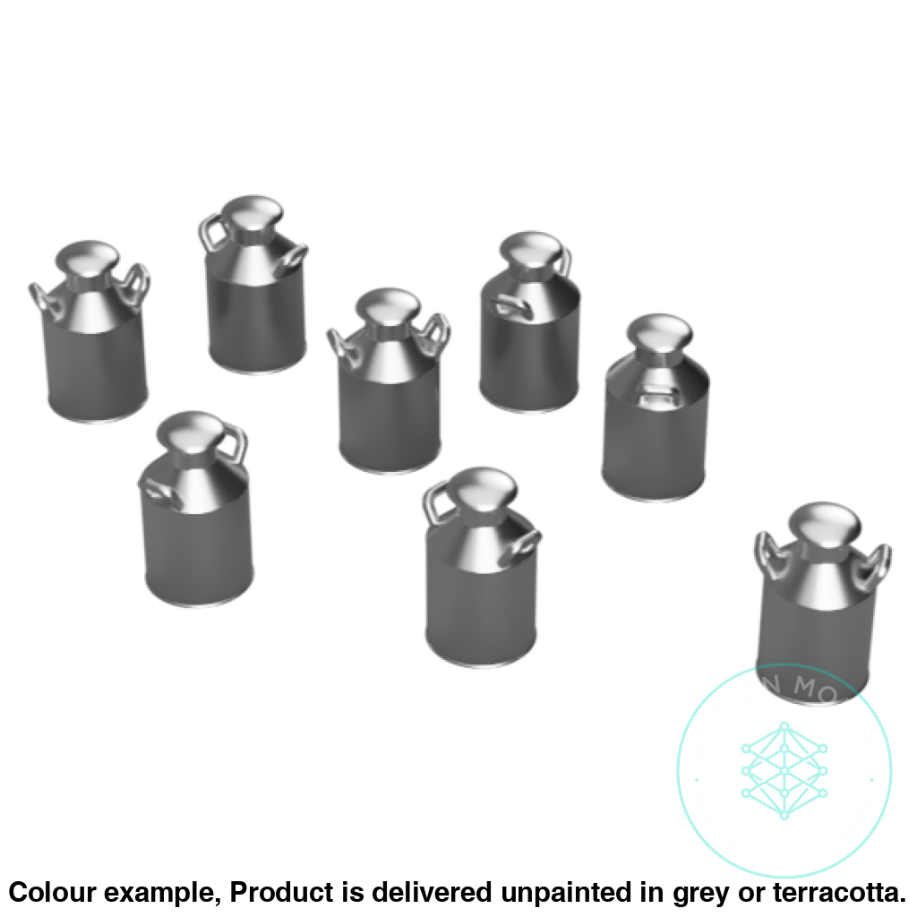 FO301B – Small Milk Churns OO/HO Scale
