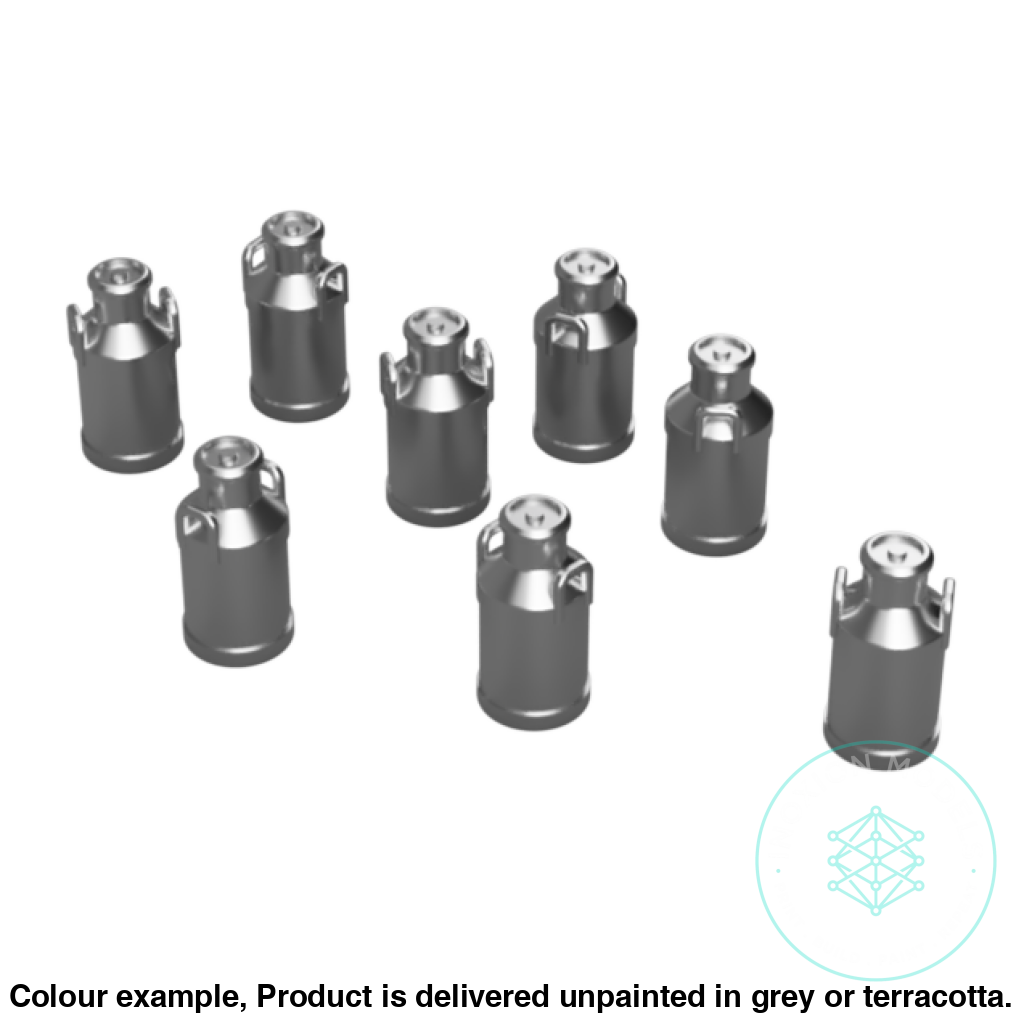 FO301C – Medium Milk Churns OO/HO Scale