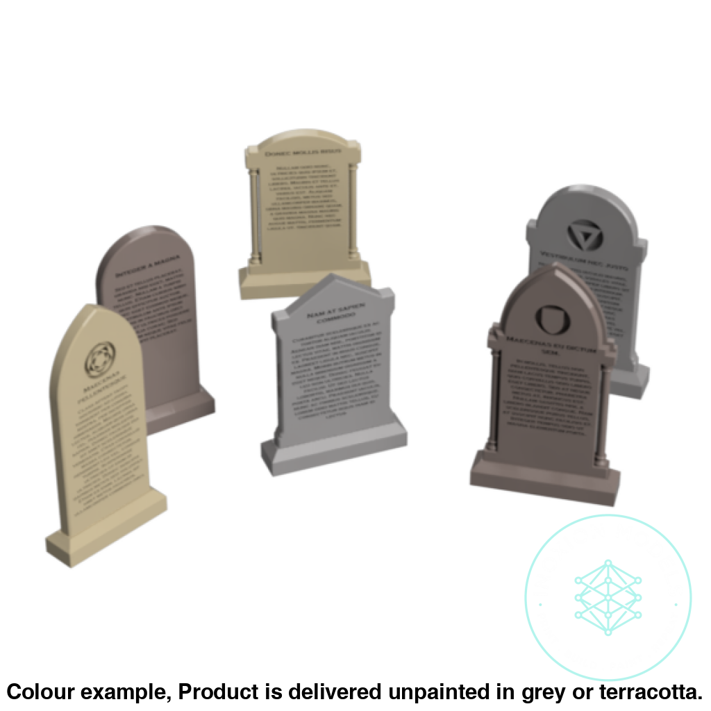 FO307C – Old Grave Stones OO/HO Scale