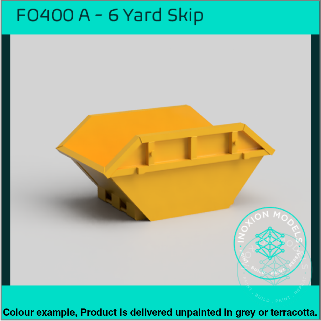 FO400A – 6 Yard Skip OO/HO Scale