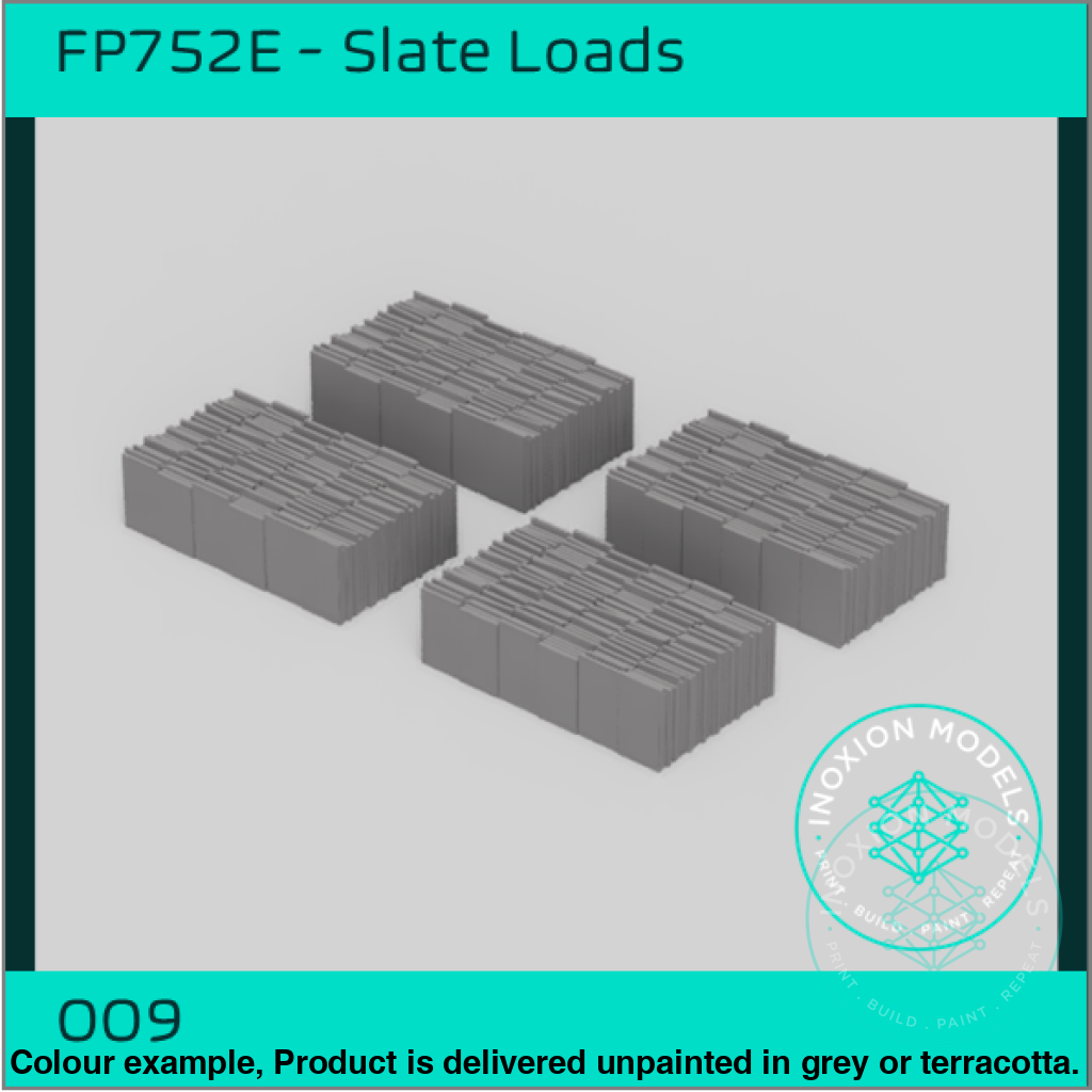 FP752E – Ffestiniog/Talyllyn Slate Wagon Loads OO9 Gauge