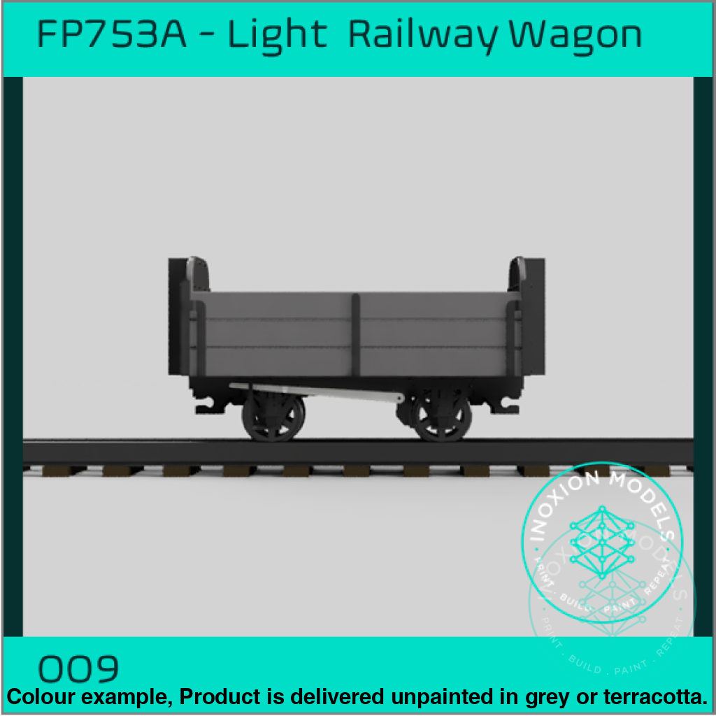 FP753A – Light Railway Wagon OO9 Gauge