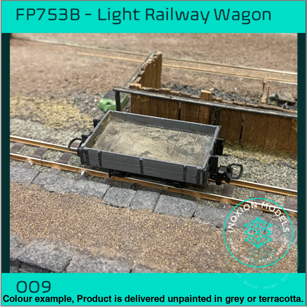 FP753B – Light Railway Wagon OO9 Gauge