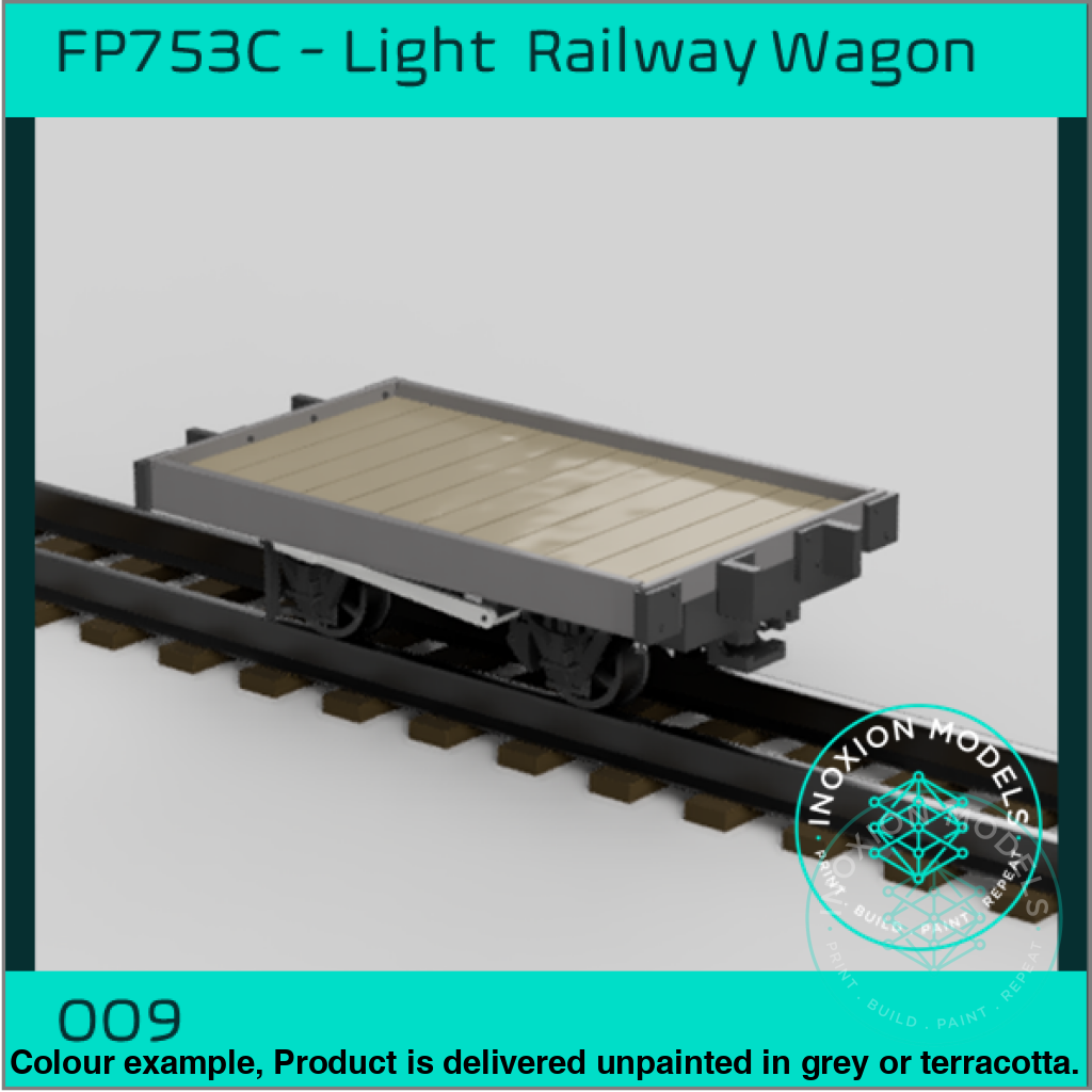 FP753C – Light Railway Wagon OO9 Gauge