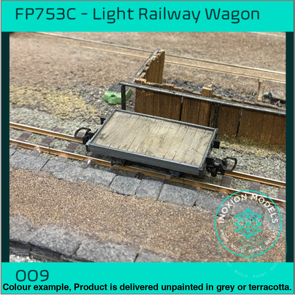 FP753C – Light Railway Wagon OO9 Gauge