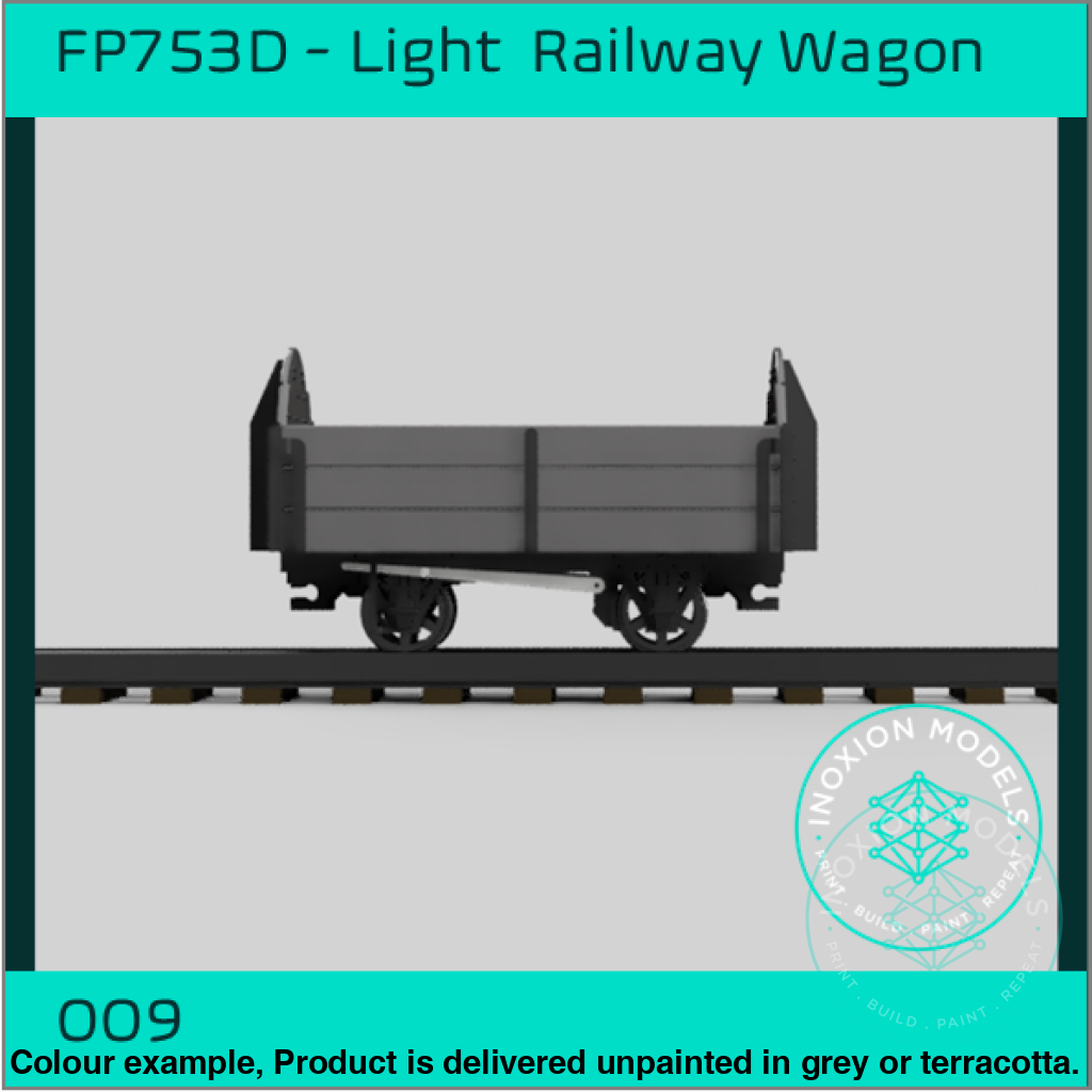 FP753D – Light Railway Wagon OO9 Gauge