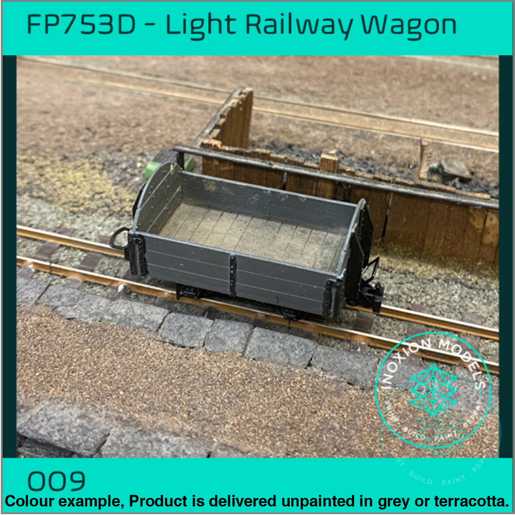 FP753D – Light Railway Wagon OO9 Gauge