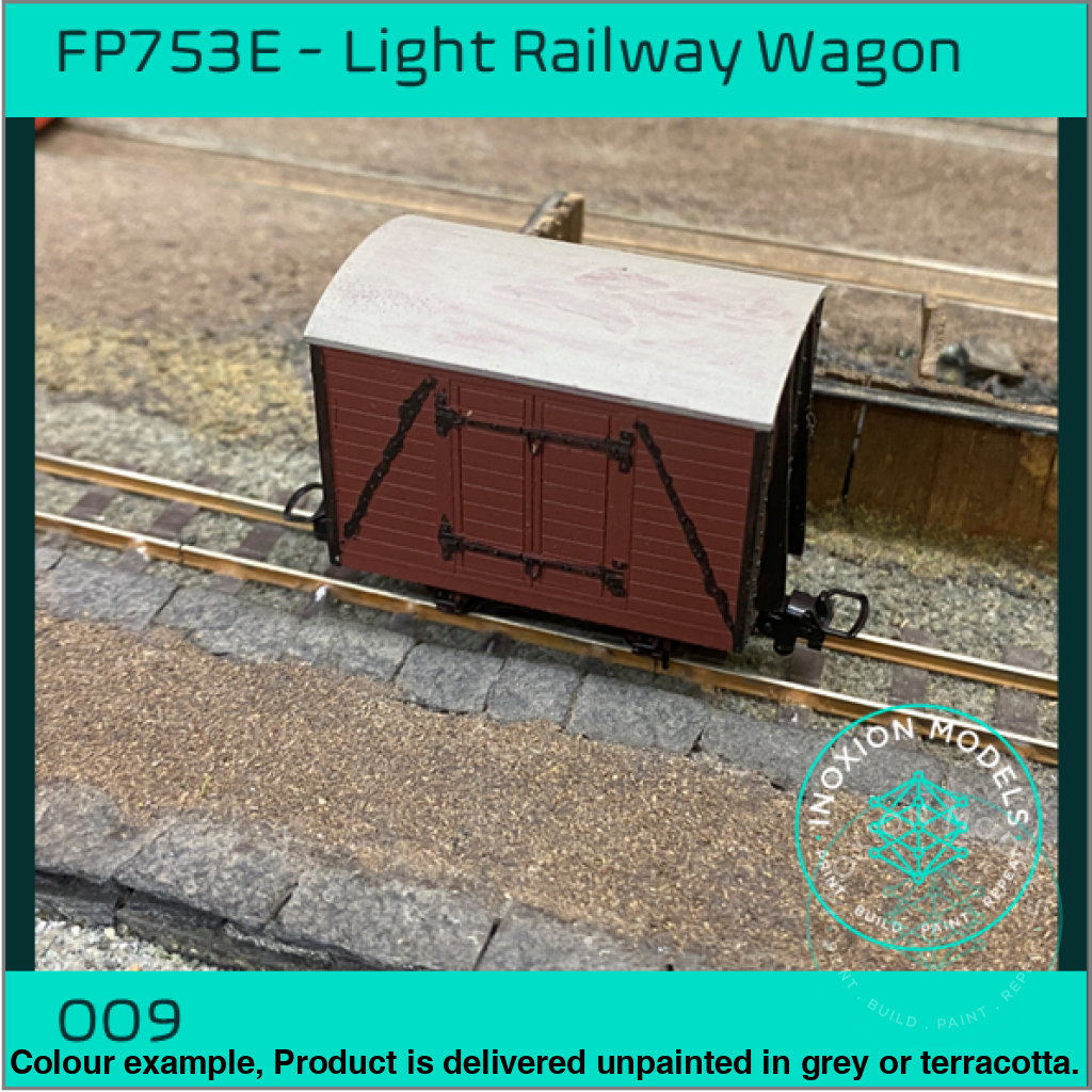 FP753E – Light Railway Wagon OO9 Gauge