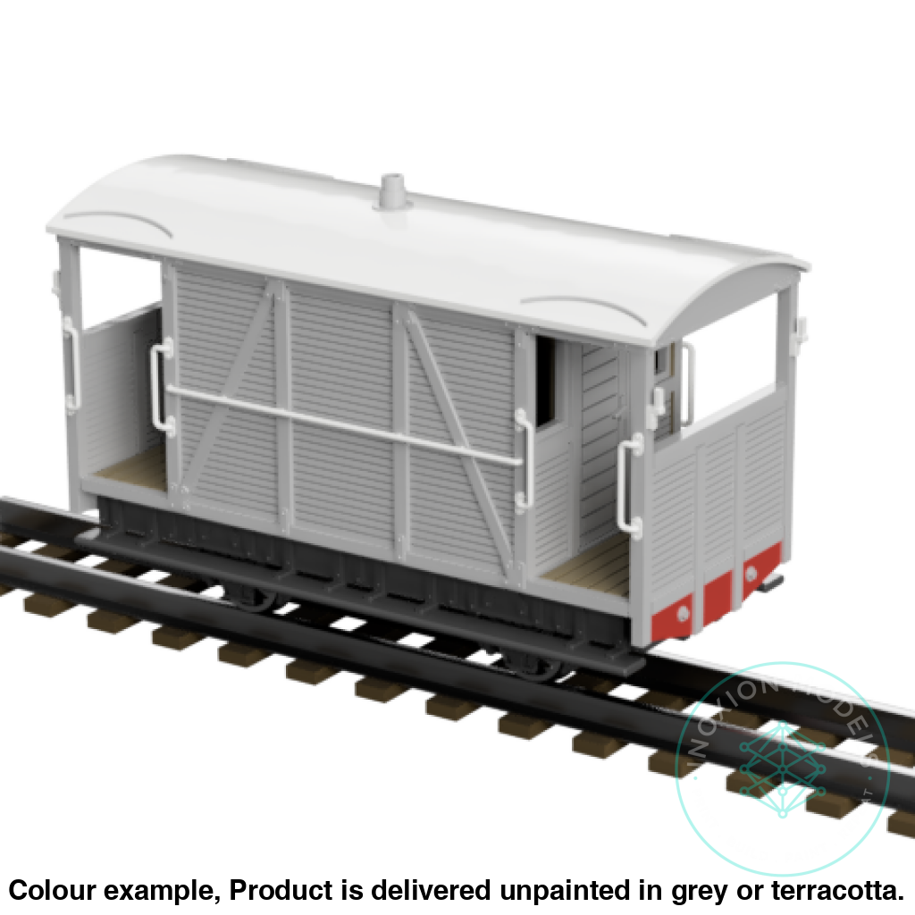 FP755A – C&MLR Brake Van OO9 Gauge