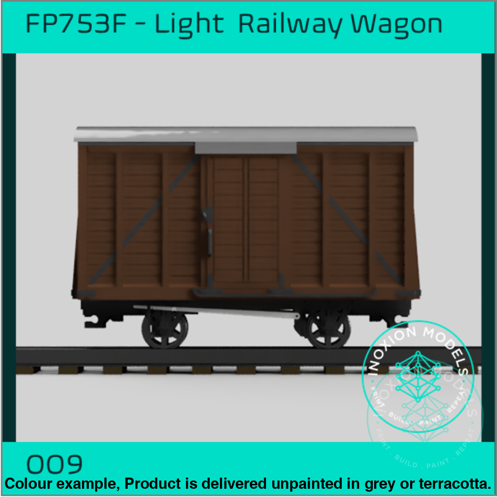 FPC753F – 4x Light Railway Wagon Pack OO9 Gauge