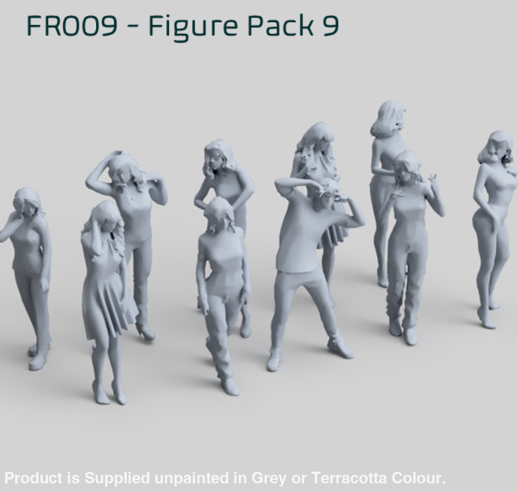FR009 Standing Figure Pack 9
