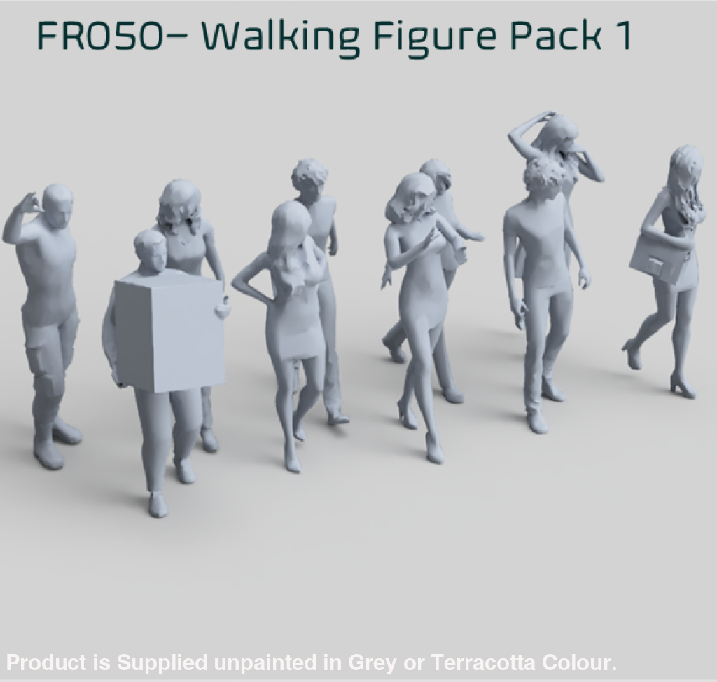 FR050 Walking Figure Pack 1