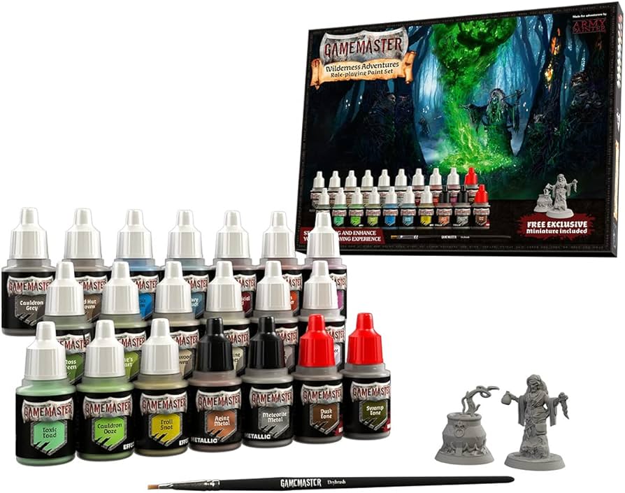Gamemaster: Wilderness Adventures Paint Set