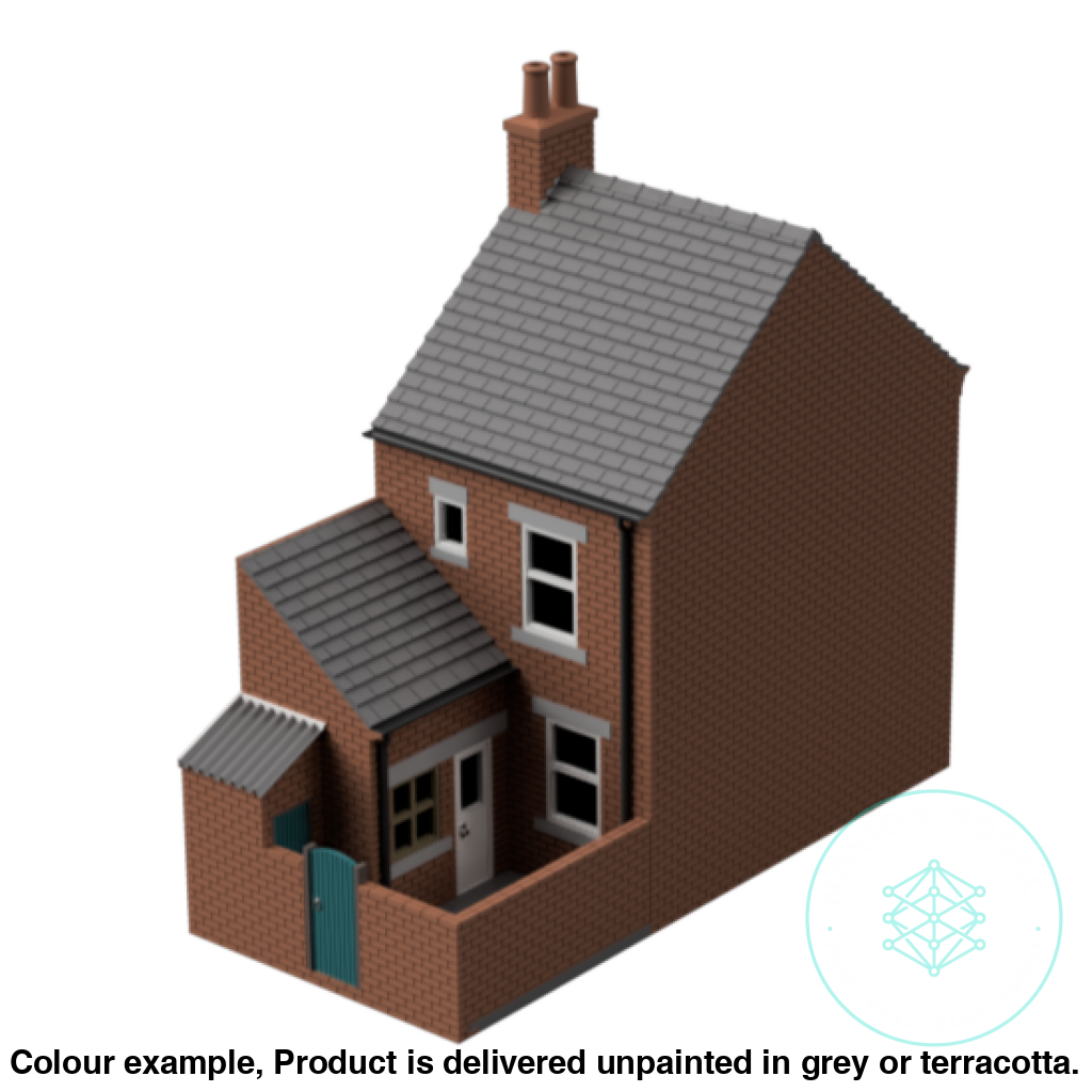 GM004B – Terrace Terrace House TT120/3mm Scale