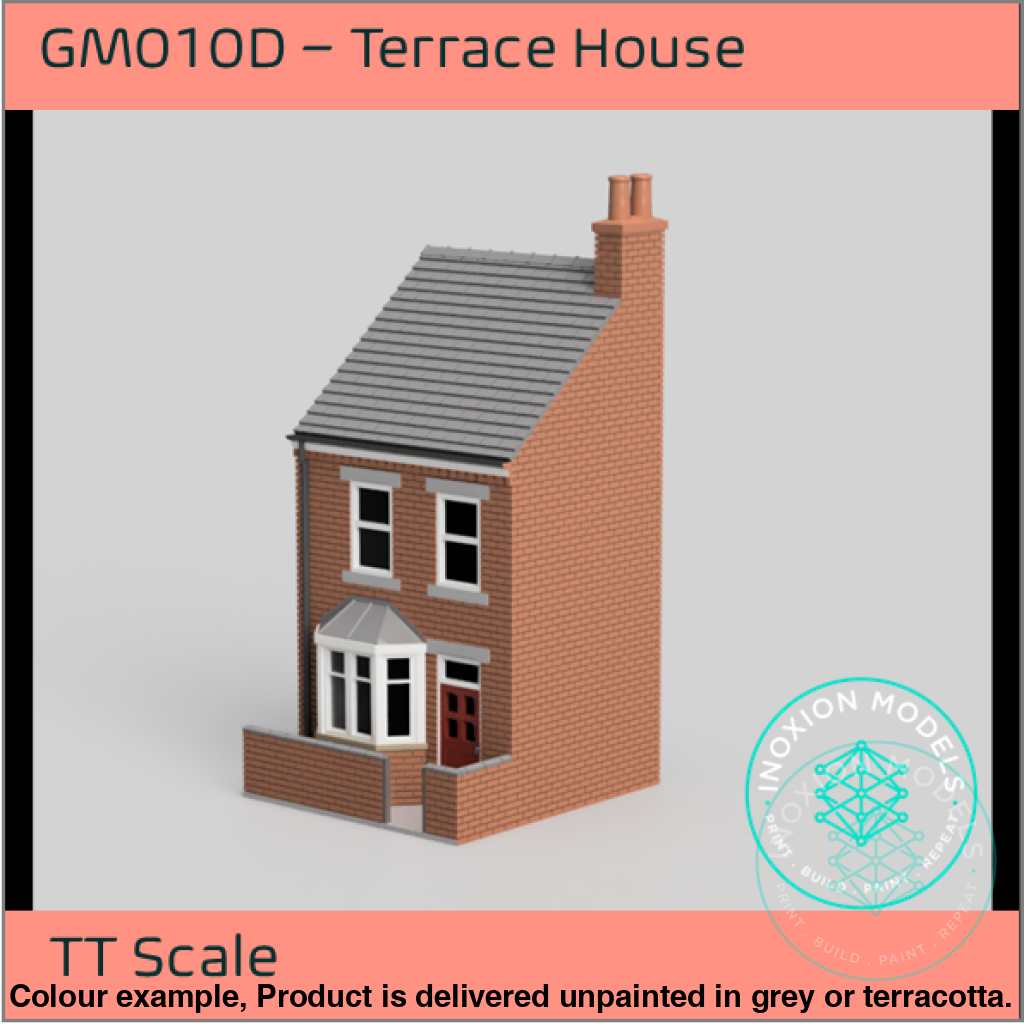 GM010D – Low Relief Terrace House TT120/3mm Scale