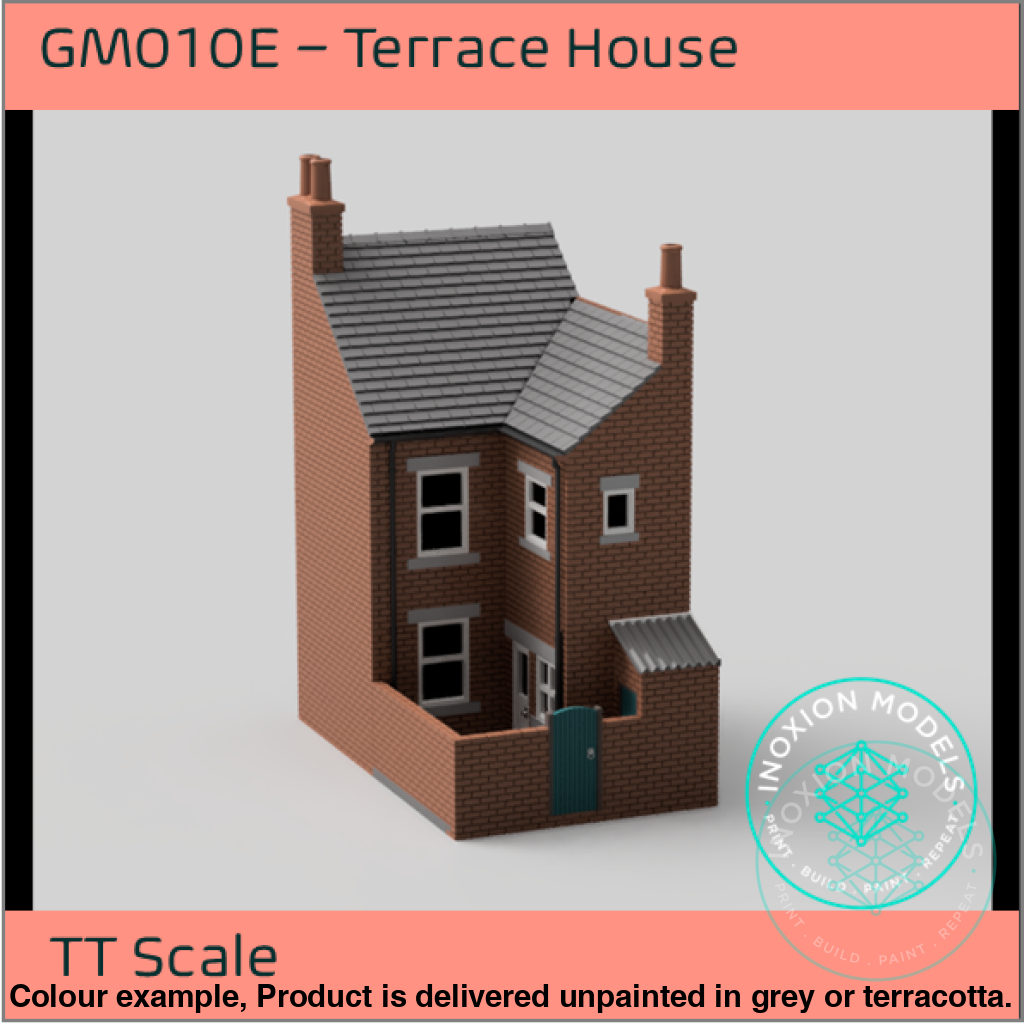 GM010E – Low Relief Terrace House TT120/3mm Scale