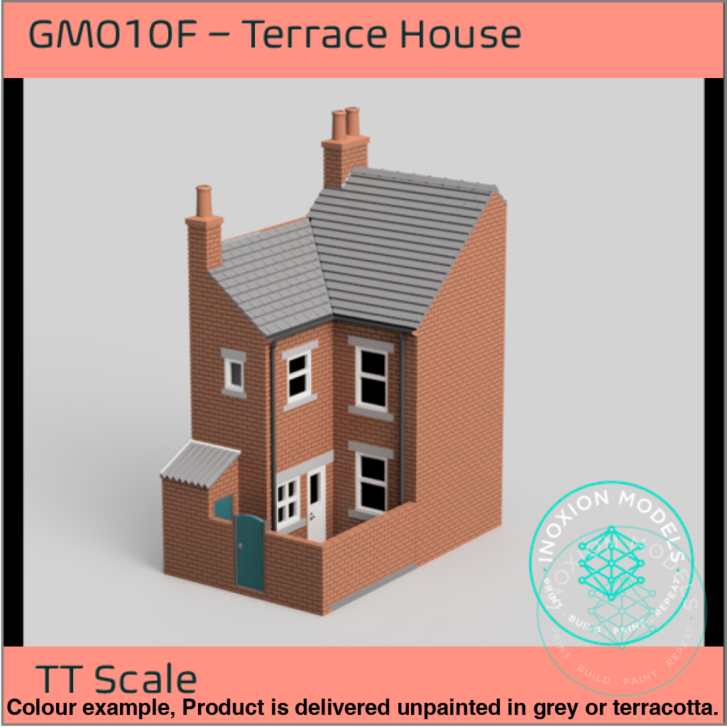 GM010F – Low Relief Terrace House TT120/3mm Scale