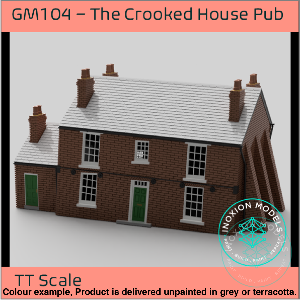 GM104 – The Crooked House Pub TT120/3mm Scale