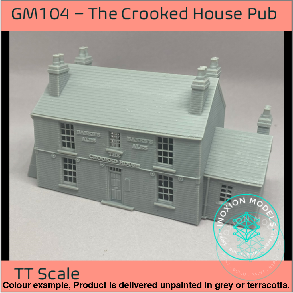 GM104 – The Crooked House Pub TT120/3mm Scale