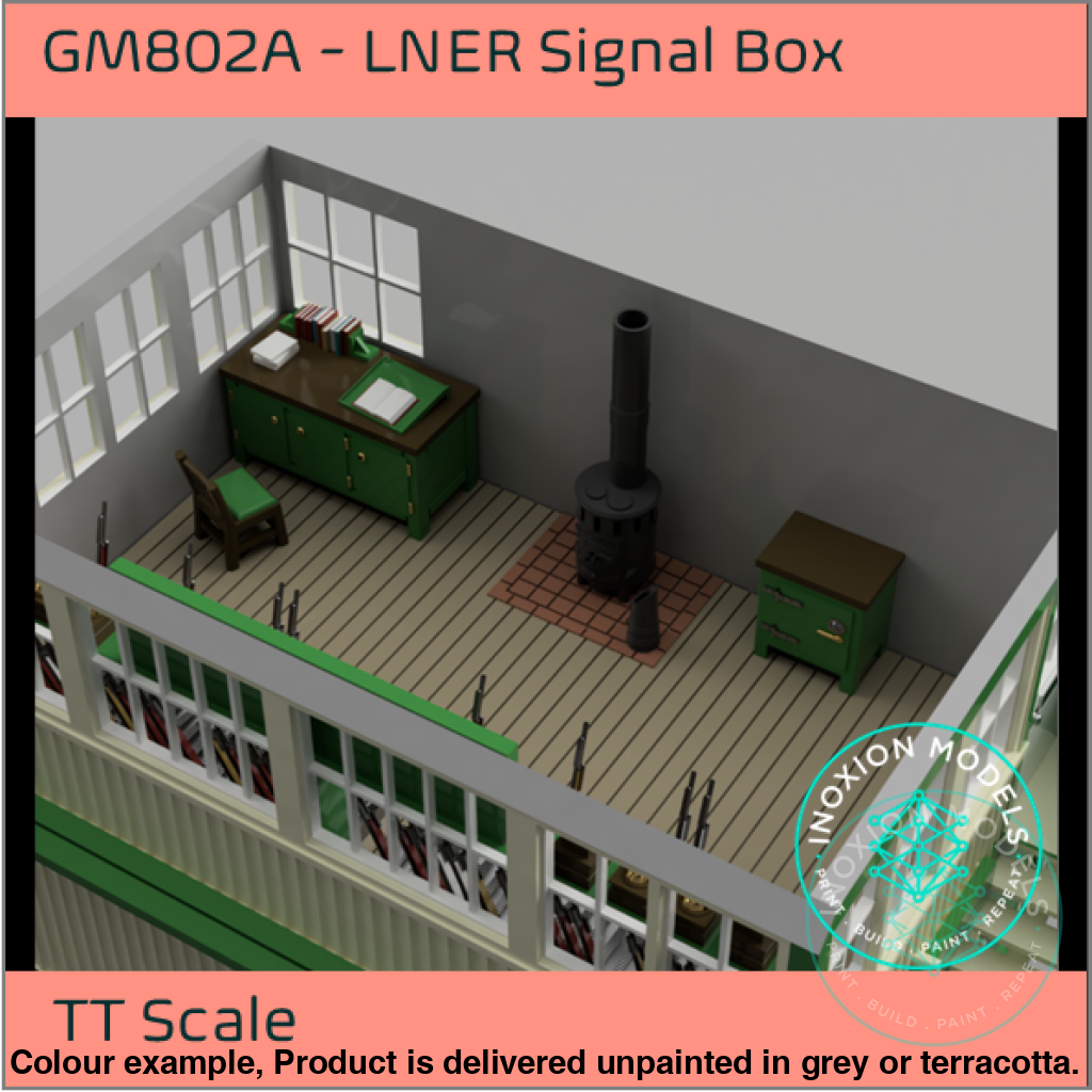 GM802A – LNER Signal Box TT120/3mm Scale