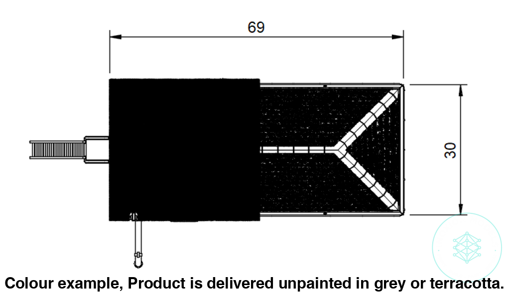 GM808A – GWR Water Tower TT120/3mm Scale
