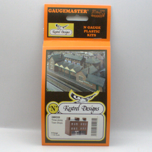 Kestrel Designs N (1:148) Three Storey Town Shops