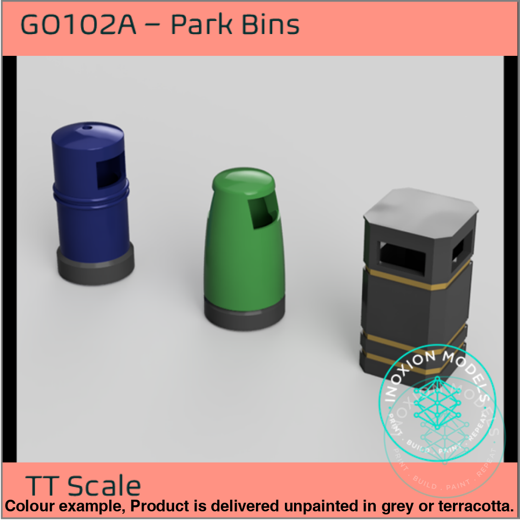 GO102A – Park Bins TT120/3mm Scale
