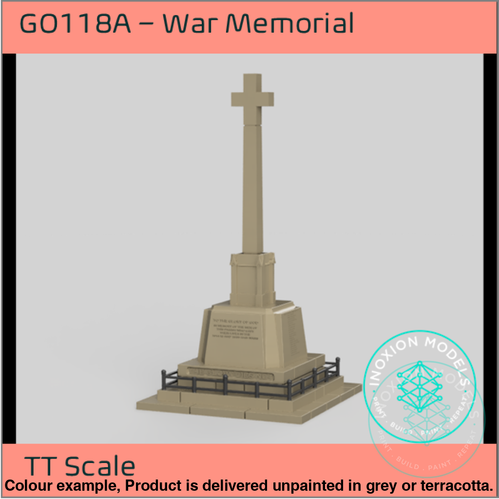GO118A – War Memorial TT120/3mm Scale