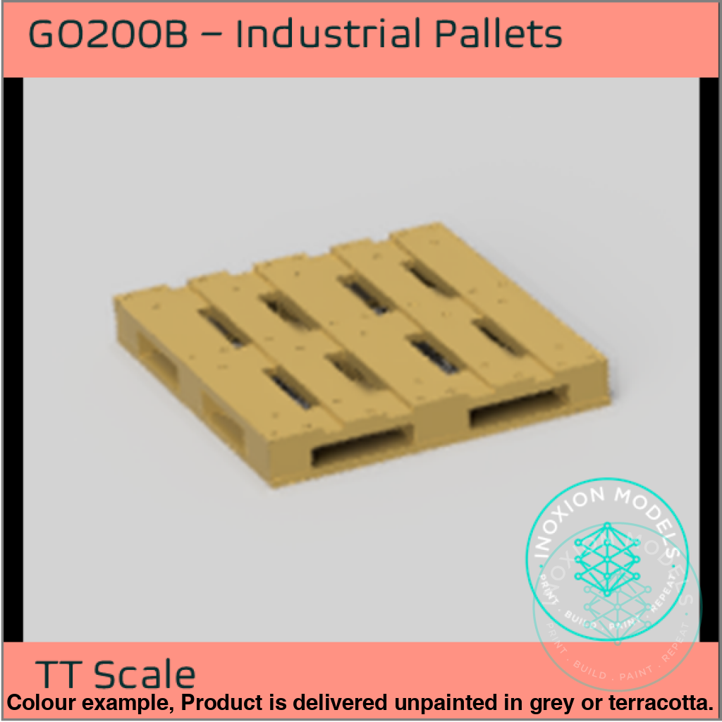GO200B – 10x Industrial Pallets TT120/3mm Scale