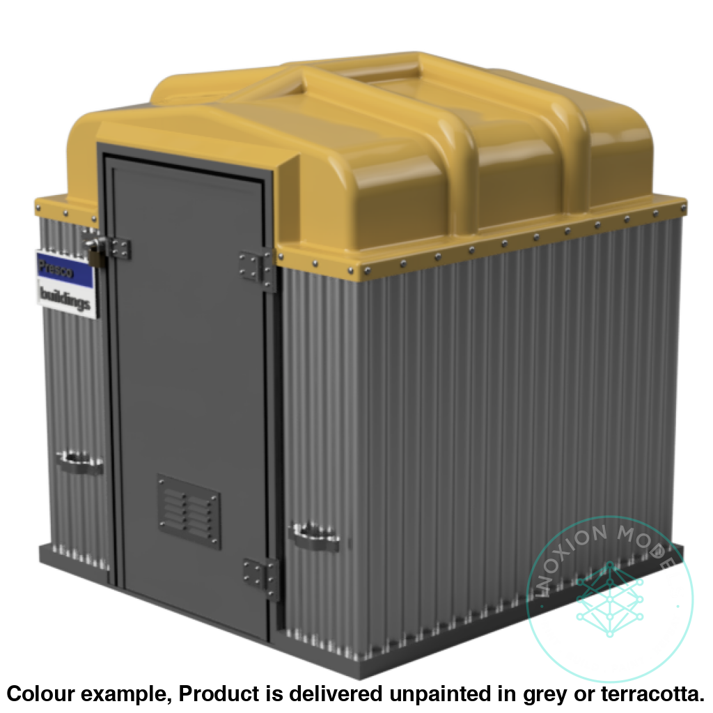 GO204B – Presco Hut 6'x6' TT120/3mm Scale