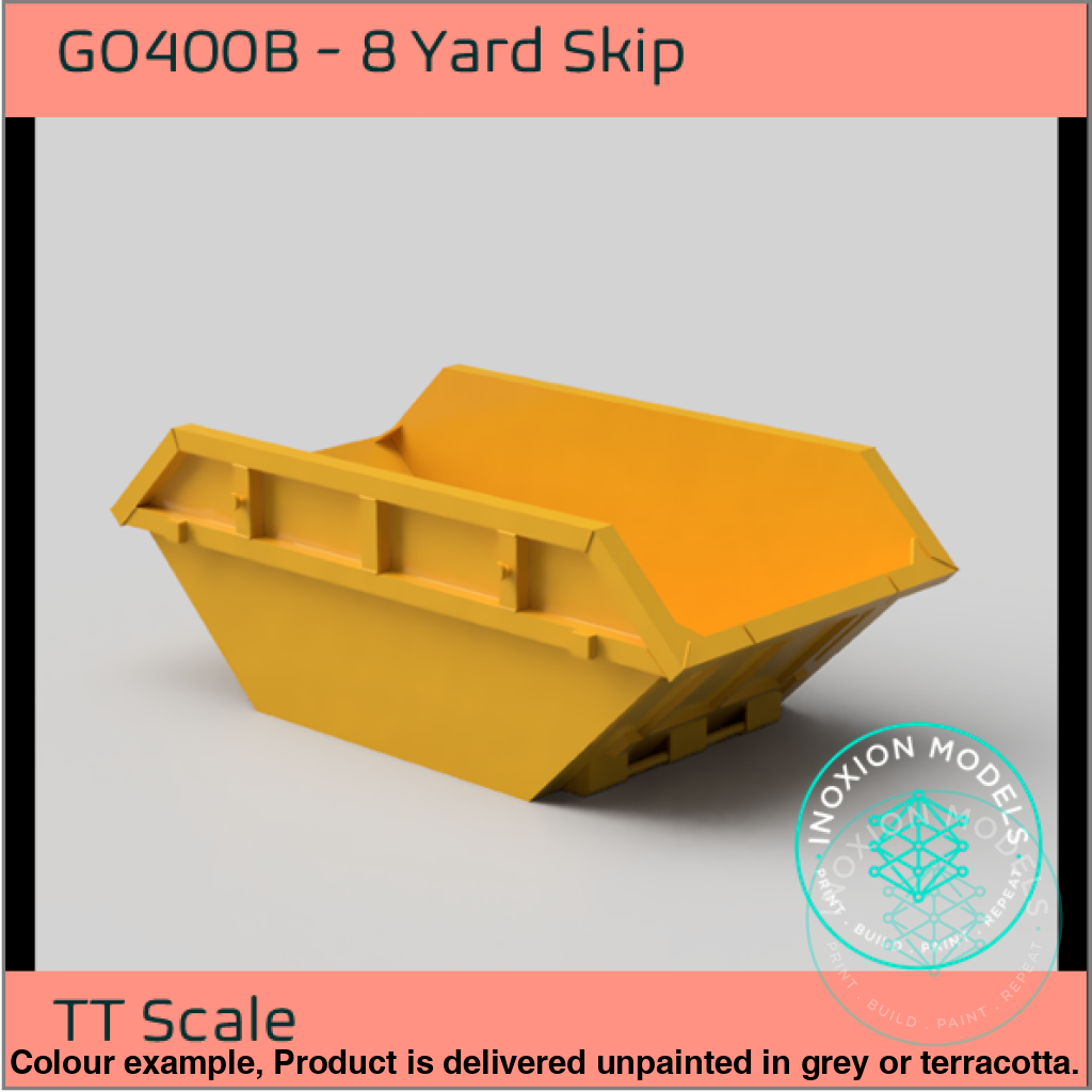 GO400B – 8 Yard Skip TT120/3mm Scale