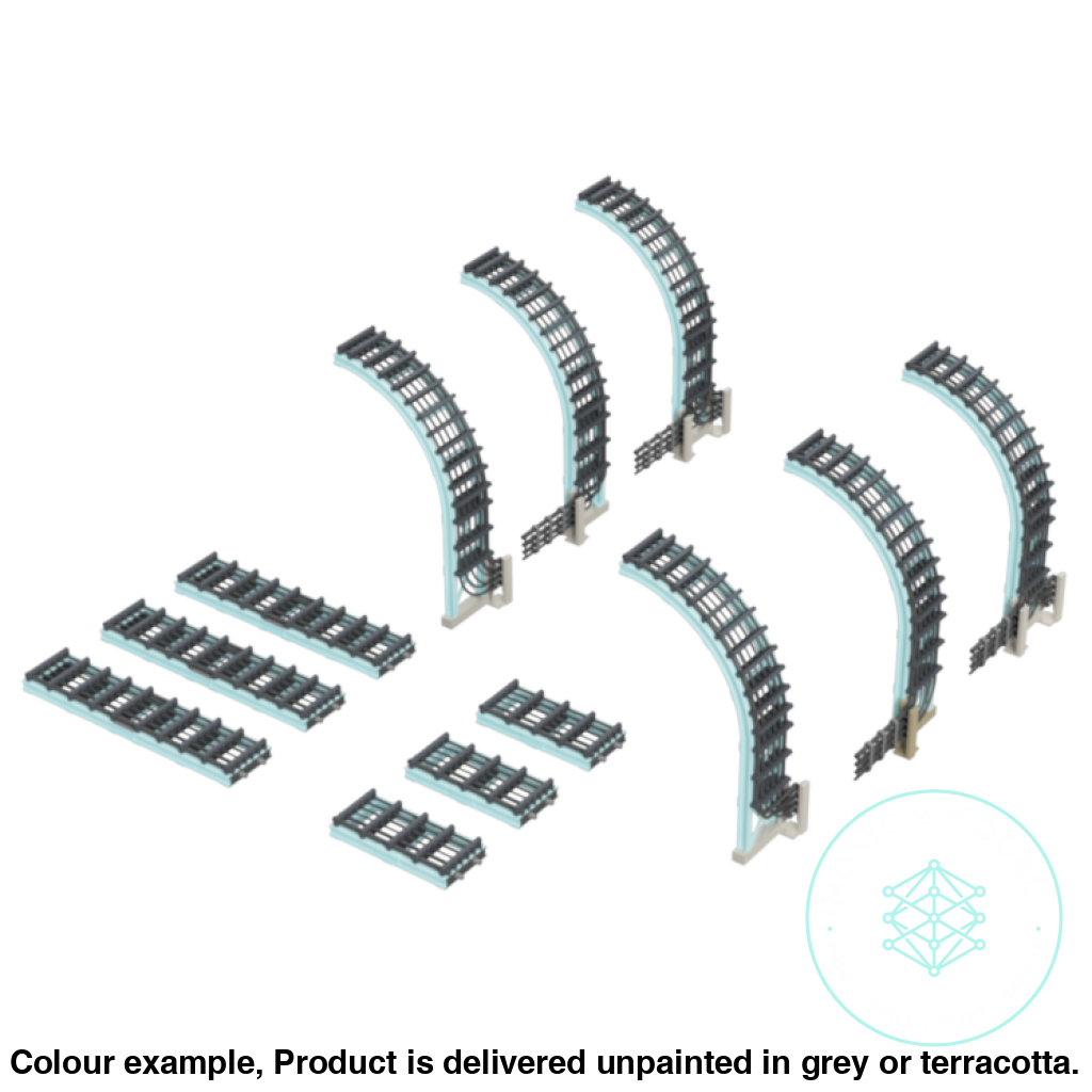 GO610C – London Underground Cable Gantries TT120/3mm Scale