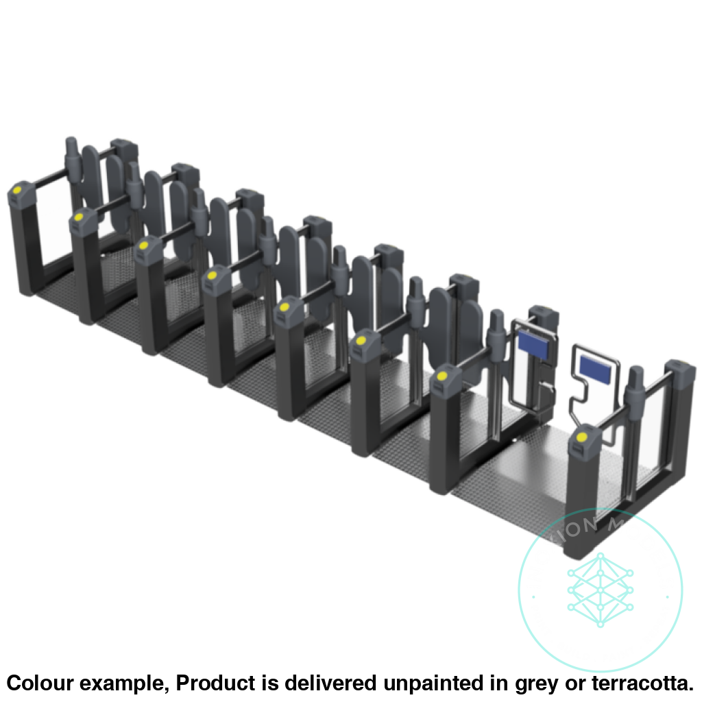 GO612A – Ticket Barriers TT120/3mm Scale